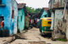 An informal settlement in West Bengal, India