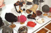 Exhibition display for Hats Off To Hats! Revisited! at Worthing Museum