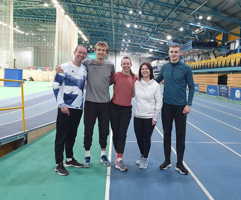 UoB psychologists and Ukrainian athletes