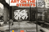 Film poster for Art on the Streets with large title and bombed roofless building with white dove icons in artwork. Logos for AHRC, Four Corners films and University of Brighton.
